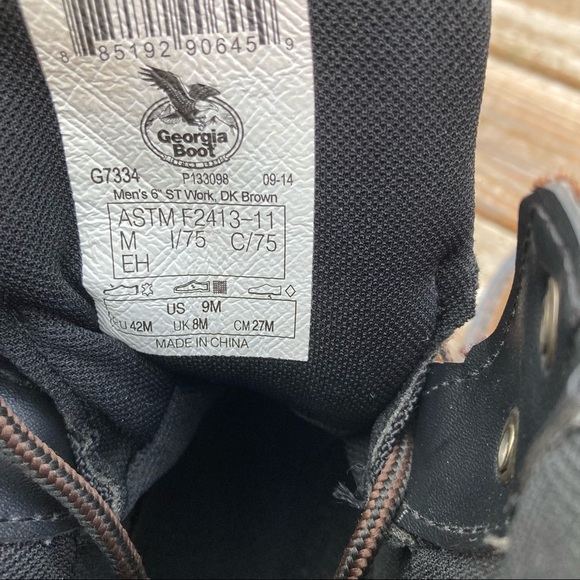 NWT Georgia Boot Brookville Steel Toe Work Boot main image 8